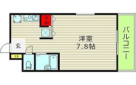 MESSAGE放出東  ｜ 大阪府大阪市鶴見区放出東２丁目（賃貸マンション1R・4階・21.96㎡） その2