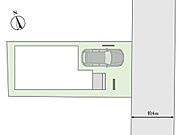 【区画図】京王線「国領」駅徒歩9分の築浅物件！敷地を最大限に生かした3階建て広々プランの快適な住まい。