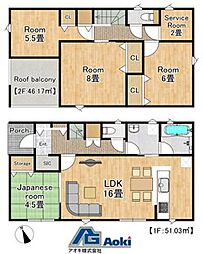 笠間市平町第4　2号棟