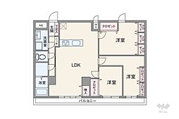 間取図画像 3LDK