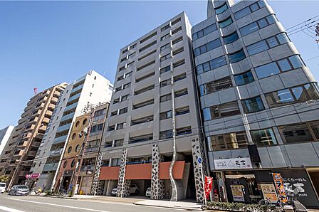 ベルデフラッツ阿波座の外観(南西側から)