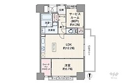 間取図画像 1SLDK