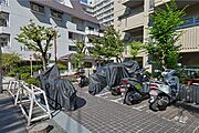バイク置場