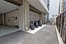 駐車場：バイク置場