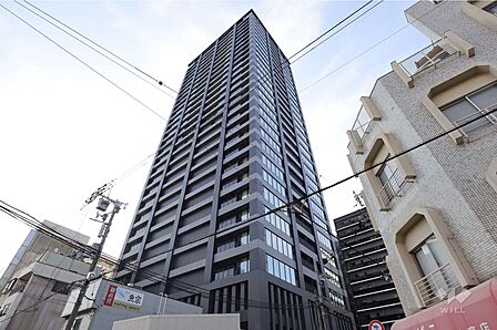 THE-CROSS-CITY-TOWERの外観(北東側から)