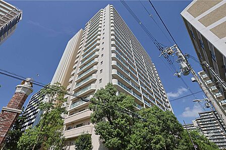 リバーガーデン福島木漏れ日の丘AB棟の外観（南東側から）