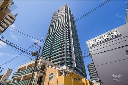 シエリアタワー大阪堀江の外観(南東側から)
