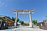 周辺：生國魂神社の外観
