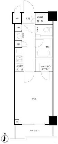 ルーブル泉岳寺前 402｜東京都港区高輪２丁目(賃貸マンション1K・4階・25.52㎡)の写真 その2