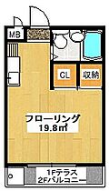 フラット連光寺 B102 ｜ 東京都多摩市連光寺５丁目12-15（賃貸アパート1R・1階・19.80㎡） その2