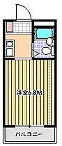 ウエストウッド 213 ｜ 東京都多摩市中沢１丁目9-3（賃貸マンション1R・2階・17.69㎡） その2