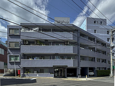 外観:日当たりの良いマンション「セザール第二不動前」 外観:日当たりの良いマンション「セザール第二不動前」