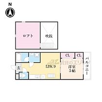 大阪府枚方市牧野本町２丁目（賃貸アパート1LDK・2階・31.50㎡） その2