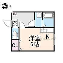 フォンティーヌ香里園 101 ｜ 大阪府枚方市香里園山之手町（賃貸マンション1R・1階・16.12㎡） その1