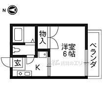 大阪府枚方市牧野本町１丁目（賃貸アパート1K・1階・20.00㎡） その2