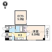 フロール宮之阪 502 ｜ 大阪府枚方市宮之阪１丁目（賃貸マンション1K・5階・28.08㎡） その2