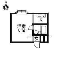 大阪府枚方市田口１丁目（賃貸マンション1R・4階・17.00㎡） その2