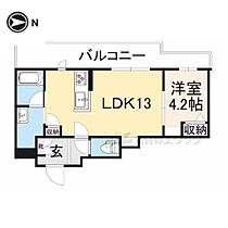 シャーメゾンＣｏｚｙＦｏｒｅｓｔ 203 ｜ 大阪府枚方市北中振３丁目（賃貸マンション1LDK・2階・41.99㎡） その2