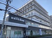 寝屋川生野病院まで1100メートル