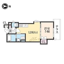 JR片町線(学研都市線) 津田駅 徒歩12分の賃貸アパート