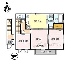 ルーチェ 3DKの間取図画像