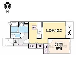 フォルシュ 1LDKの間取図画像