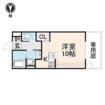 大阪府交野市私部２丁目（賃貸アパート1R・1階・27.08㎡） その2