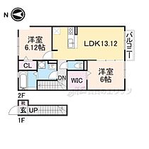 エスポワール　Ｃ棟 203 ｜ 奈良県葛城市北花内（賃貸アパート2LDK・2階・64.59㎡） その2