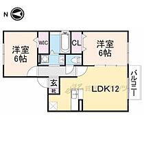 奈良県磯城郡田原本町（賃貸アパート2LDK・2階・54.72㎡） その2