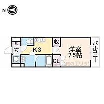 奈良県橿原市小綱町（賃貸マンション1K・2階・24.30㎡） その2