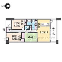 ヴェルビュ大和八木  ｜ 奈良県橿原市八木町３丁目（賃貸マンション3LDK・1階・74.57㎡） その2