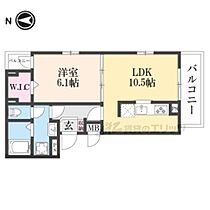 奈良県天理市櫟本町（賃貸アパート1LDK・3階・40.13㎡） その2