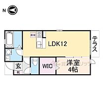 奈良県大和郡山市番匠田中町（賃貸アパート1LDK・1階・40.73㎡） その2