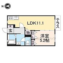 奈良県橿原市栄和町（賃貸アパート1LDK・1階・40.54㎡） その2