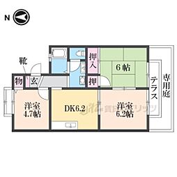 セピアコート 3DKの間取図画像