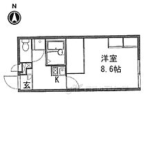 奈良県橿原市城殿町（賃貸アパート1K・2階・23.18㎡） その2