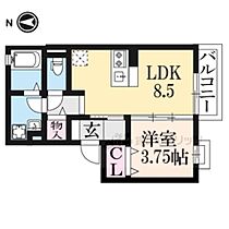 奈良県奈良市東九条町（賃貸アパート1LDK・2階・31.46㎡） その2