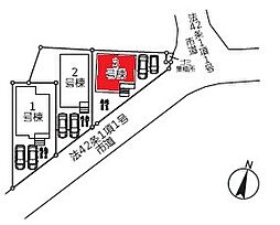 藤の牛島駅IV全3棟　3号棟