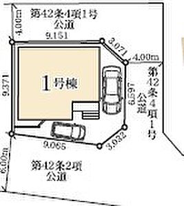 間取り:区画図 間取り:区画図