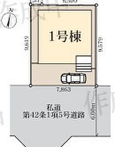 間取り：区画図