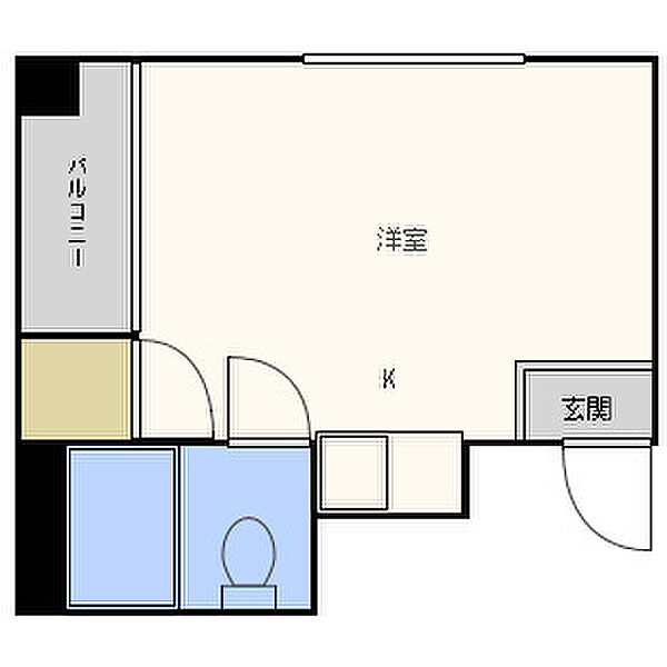 ソレイユ朝潮 ｜大阪府大阪市港区八幡屋1丁目(賃貸マンション1R・3階・12.00㎡)の写真 その2