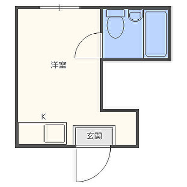 昭和グランドハイツ森之宮 ｜大阪府大阪市中央区玉造1丁目(賃貸マンション1R・3階・10.90㎡)の写真 その2