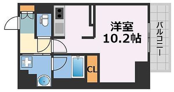 森ノ宮ハウス ｜大阪府大阪市中央区森ノ宮中央2丁目(賃貸マンション1R・5階・30.36㎡)の写真 その1