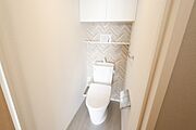 温水シャワー付きトイレです