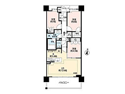 間取図画像 3LDK
