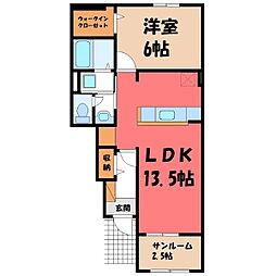 東武伊勢崎線 新伊勢崎駅 徒歩32分 1階/-