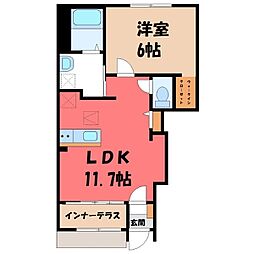 東武伊勢崎線 新伊勢崎駅 徒歩28分 1階/-