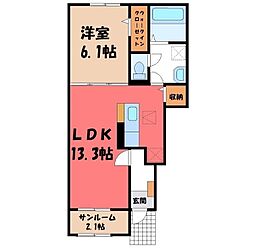 ベルカーム 1階/-