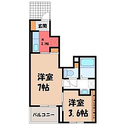 JR両毛線 駒形駅 徒歩25分
