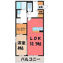 グラン・コンフォート 1LDKの間取図画像